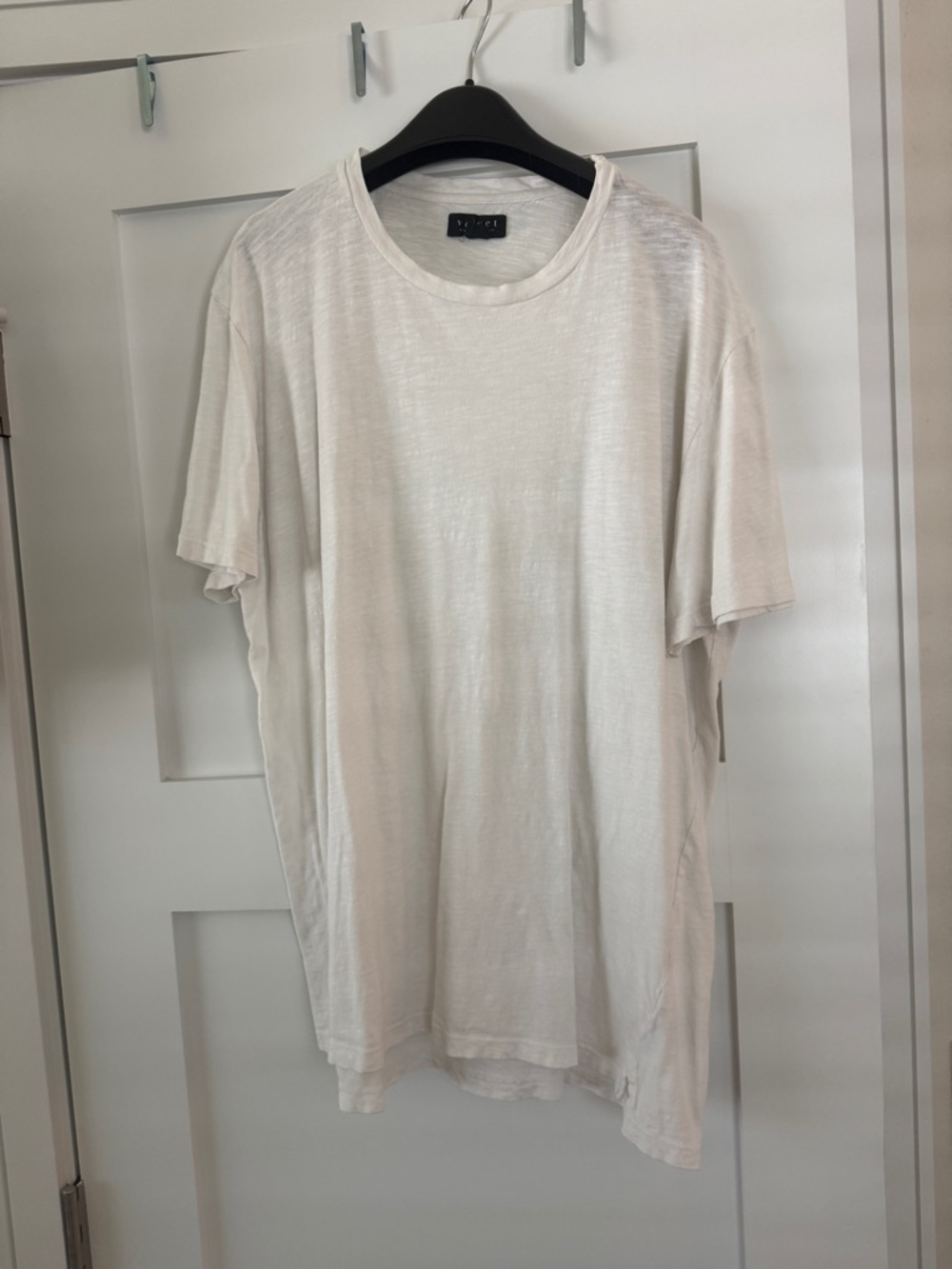 Velvet by Graham & Spencer Men's Crewneck T-Shirt - Off-White